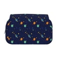 thumbnail image 2 of Disketp Space Galaxy Estuche de Lápices de Doble Capa con Tapa Abatible y Cremallera, Organizador Escolar para Adolescentes y Adultos, 2 of 7