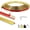 Gold, variant on 20ft Outside Vinyl Corner Trim Peel and Stick for Tile and Wall Edges, Decorative Kitchen Backsplash Trim Edge, Tile Edge Trim, Corner Trim (Gold)