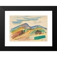 thumbnail image 2 of Mikuláš Galanda 18x13 Black Modern Framed Museum Art Print Titled - Stubnianske Teplice (1934-1935), 2 of 5