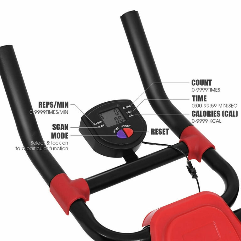 Gymax fitness abdominal trainer 5 minute shaper core toner exerciser hotsell