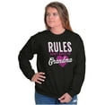 thumbnail image 4 of Funny Cute Grandma Grandmother Gigi Women Plus Size Crewneck Sweatshirt Brisco Brands 2X, 4 of 5