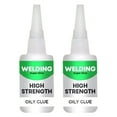 thumbnail image 1 of Welding High-Strength Oily Glue - Uniglue Universal Super Glue, All Purpose Super Glue Extra Strength, Waterproof Strong Glue for Plastic Wood Ceramics Metal, Dry Only in 10s (2PC-100g), 1 of 9