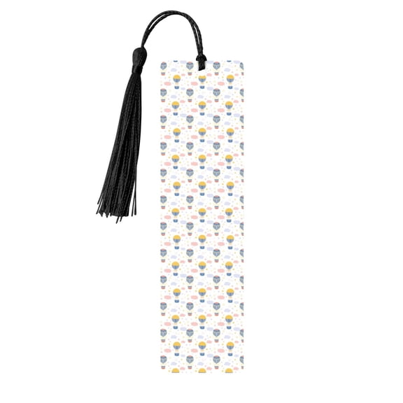 Kdxio Hot Air Balloon Print Metal Tassel Bookmarks,Perfect Gift for Art Lovers and Bookworms Metal Bookmarks for Women