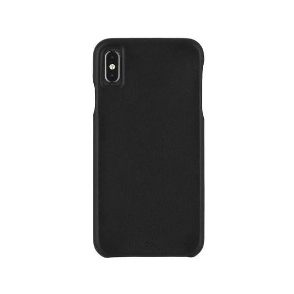Funda Case-Mate Cuero Barely There Para iPhone Xs Max - Negro