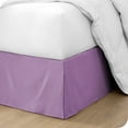 thumbnail image 1 of Bare Home Jupe de Lit Double Brossage - Premium 1800 Collection - Retombée de 15 Pouces - Très Grand Simple, Lavande, 1 of 4