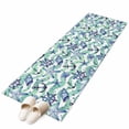 thumbnail image 2 of Blue Starfish Anchor 2'x6' Runner Rug, Summer Coastal Teal Waves Stripe Washable Non-Slip Area Rugs for Hallway Kitchen Floor Bedroom Entryway, StainResistant Laundry Carpet Decoration Indoor Mat, 2 of 9