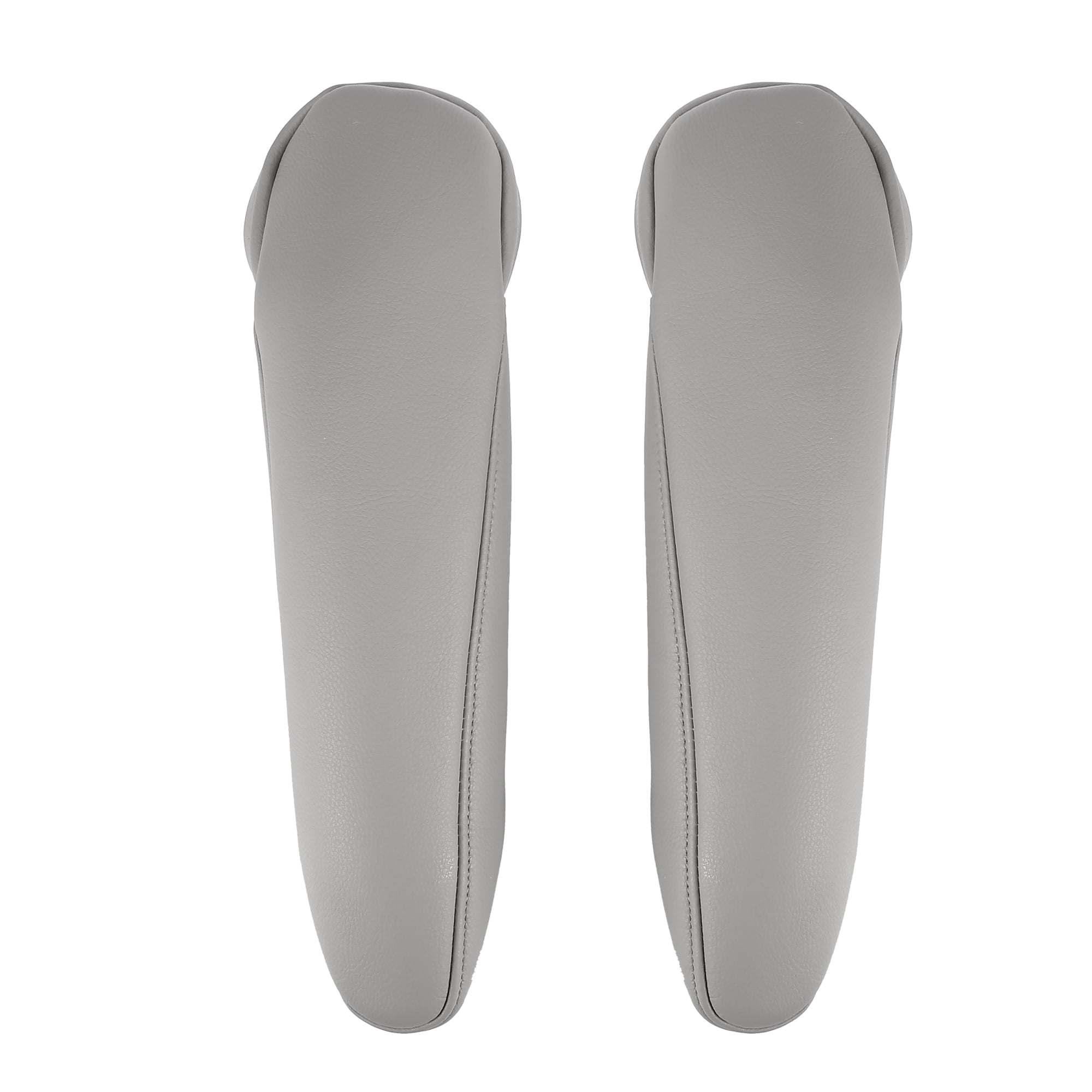 1 Pair Auto Armrest Cover Protector Microfiber Leather for Toyota Sienna 11-17