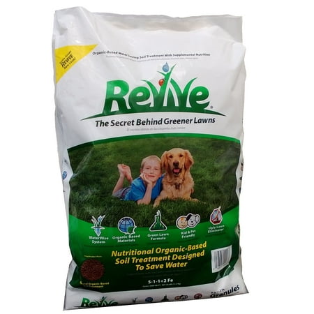 Revive Granules Organic Soil Treatment, 25 lbs (Best Nutrients For Weed In Soil)