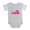Heather Gray, variant on CafePress - Virginia - Cute Infant Baby Football Bodysuit