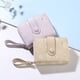 thumbnail image 4 of Monedero corto con cremallera para niñas con estampado de acuarela de estilo Daisy, 4 of 4