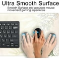 thumbnail image 5 of Boho Pastel Abstract Mouse Pad - Matcha Green Aesthetic Desk Mat, 31.5x15.75 Inch, Ideal for Women & Gamers, Stylish Office Decor, 5 of 6