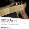 thumbnail image 6 of THERABAND CLX Resistance Band with Loops, 5-Foot Band, Gold, Max, Non-Latex, Elastic Band for Exercise, Mobility & Rehab, Stretching, Home Workouts, Color-Coded for Easy Resistance Levels, 6 of 12