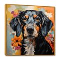 thumbnail image 2 of Designart "Lively Dog In Pop Art Style" Pop Art Floater Framed Canvas Prints, 2 of 5