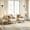 White + Tempered Glass, variant on AUU Set of 2 Modern Rectangular Glass Side Tables – Tempered Glass Top with MDF Storage Shelf & Metal Legs, Minimalist End Tables for Living Room, Bedroom, or Sofa Side