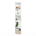 thumbnail image 6 of Furinno Econ 5-Tier Freestanding Corner Shelf Bookcase, Bookshelf, White, 6 of 6