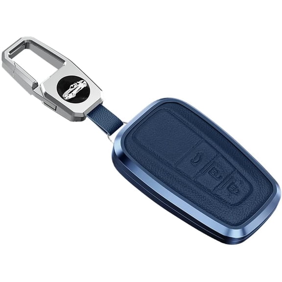 Key Fob Cover Compatible with Toyota C-HR Camry Prius Prado Corolla RAV4 2015-2018 3 Button Keychain Case Holder Protector,1