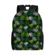 thumbnail image 1 of Disketp Tropical Leaves1 Mochila Unisex de Apertura Lateral Completa, Mochila para Laptop para Escuela, Trabajo y Viajes, 1 of 8