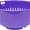 Purple, variant on Hutzler 6.25-Inch Mini Colander / Food Strainer, Green