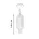 thumbnail image 5 of EeaseMX 5 botellas rellenables de 50 ml con gancho para desinfectante de manos, botellas de viaje y envases de alcohol (botellas transparentes con gancho de patrón aleatorio)., 5 of 7