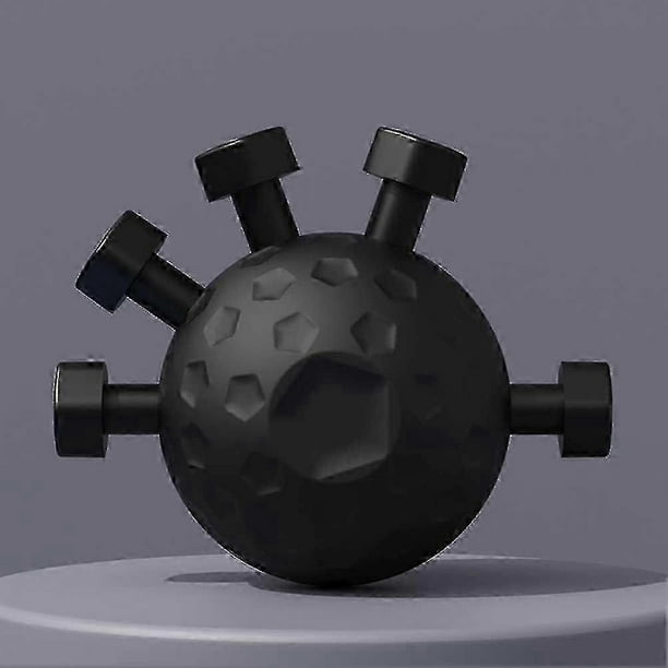 Adjustable Hand Grip Strengthener Finger Exerciser with Resistance for Home Gym - Black