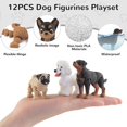 thumbnail image 3 of Figuras de Perros BEYONGME Impresas en 3D Realistas Articuladas 12 Unidades, 3 of 7