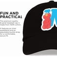 thumbnail image 2 of Sesame Street Elmo & Abby Kids Toddler Cap with Initial, Toddler Boys Hat, Youth Girl Baseball Cap, Cute Toddler Baseball Cap, 2 of 7