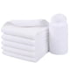 thumbnail image 5 of Paños faciales de microfibra para baño, paños desmaquillantes reutilizables, paños ultra suaves y absorbentes, paquete de 6, color blanco, 5 of 8