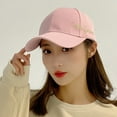 thumbnail image 1 of Versatile Cotton Baseball Cap - Unisex Sun Protection Flat Cap with Wicking Fabric Lightweight, Pink, 1 of 6
