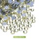 thumbnail image 3 of Uxcell 288 Pcs Strass Hotfix Cristales de Vidrio Plano (SS34 7.3mm, Amarillo Claro), 3 of 5