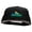 Black, variant on Keep On Running Embroidered Superior Cotton Twill Flat Bill Snapback Prostyle Cap - White OSFM