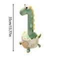 thumbnail image 3 of Interactive Dinosaur Toy with Singing Recording and Features Soft Stuffed Animal for Kids Indoor Play, 3 of 6