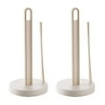thumbnail image 6 of Raindrops 2 Pcs Toilet Roll Holder Manual PP Material Roll Paper Stand *14.5cm, 6 of 8