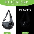 thumbnail image 4 of Bolsa de transporte para perros, bolsa de hombro transpirable, S Yuyangstore portador de la honda, 4 of 8