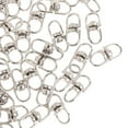 thumbnail image 4 of 50 Pieces Metal Split Keychain Parts Swivel Connectors Double Ended Loop Clasp Make Your Own 19mm, 4 of 8