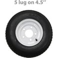 thumbnail image 2 of 2 Pack 4.80-8 4.80x8 480-8 4.80-8 Trailer Tires with 8'' Rims, 5 Lug on 4.5'', Load Range C, 6PR, 2 of 6
