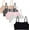 Sand/White/Heather Grey/Black/Blushing Rose/Charcoal, variant on Women's Spaghetti Strap Cotton Pullover Sports Bra Value Pack
