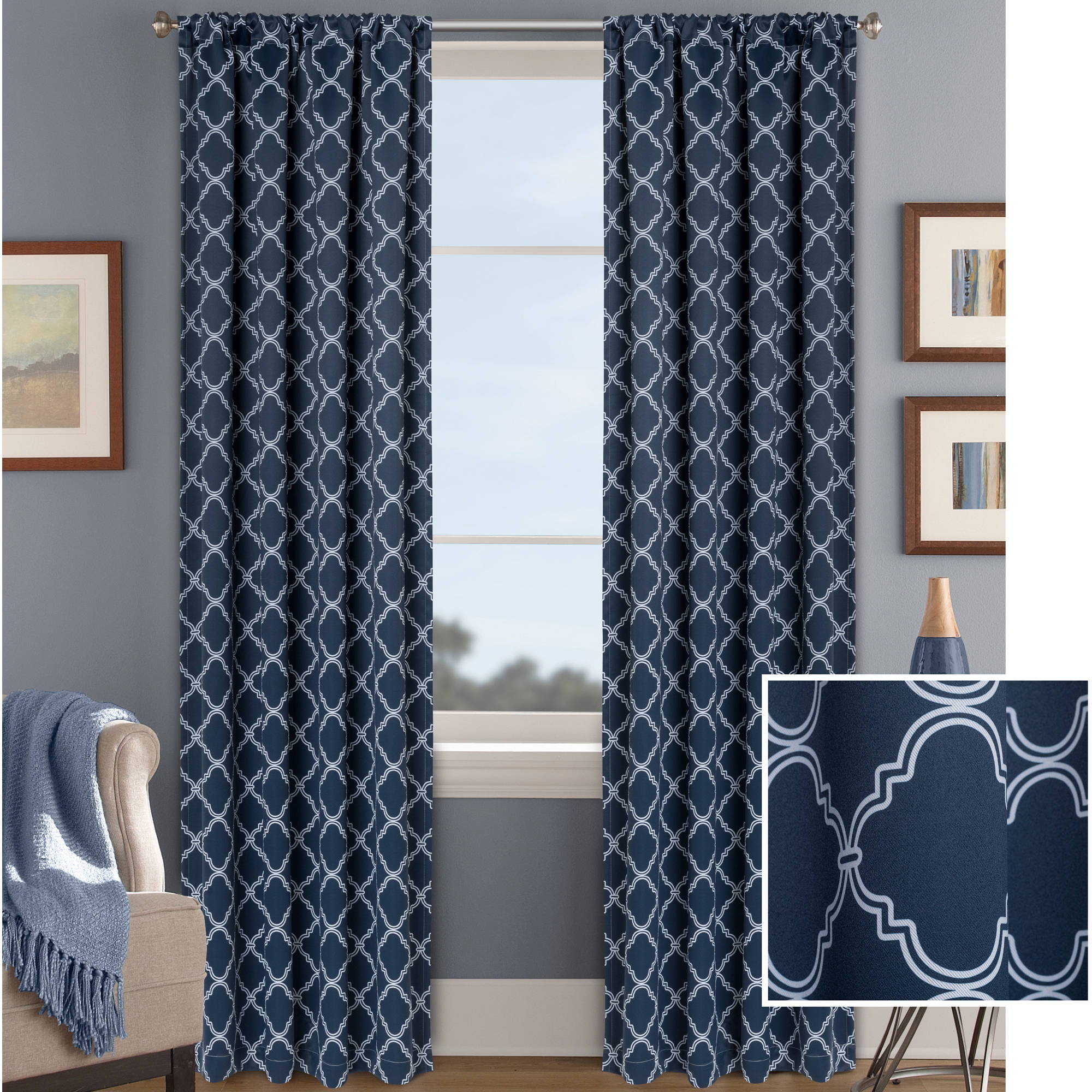 Mainstays Curtains Walmartcom