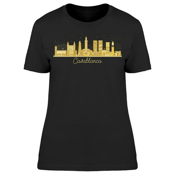 Casablanca Morocco City T-Shirt Women -Image by Shutterstock, Female 3X-Large