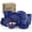 Blue, variant on Homienly 20-Piece Wheat Straw Dinnerware Set, Plates, Bowls & Cups with Flatware, Service for 4, Microwave & Dishwasher Safe, for Kitchen, Outdoor, RV, Multicolor