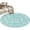 Green, variant on Teal Green Flower Round Living Room Rugs 4 ft, Pastoral White Plant Petal Leaf Rustic Linen Washable Area Rug with Non-Slip Sturdy Edge Binding Round Carpet for Entryway Kitchen Bedroom Bathroom
