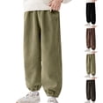 thumbnail image 6 of Generic Boys Corduroy Joggers Trouser Elasticated Sweatpants School Harem Pants/Spring Autumn Jogging Bottoms, 6 of 7
