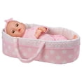 thumbnail image 5 of Adora Adoption Babies Essentials, 8-Piece Adoption Baby Doll Accessories and Bunny Toy includes Pink Bassinet, Ruffled Onesie, Headband, Blanket, and Bottle Birthday Gift For Ages 3+ - It's A Girl, 5 of 5