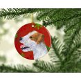 thumbnail image 2 of Carolines Treasures SS4711-CO1 Jack Russell Terrier Flocons de Neige Rouges Ornement en Céramique de Noël, 2 of 2
