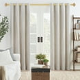 thumbnail image 6 of OLV Gold Curtain Rods 36-88 Inch Decorative Vintage Crystal 1'' Diameter with Gold Foil Finials, 6 of 9