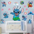thumbnail image 5 of 3D wall stickers, Stitch wall stickers, interior decoration, background wall decoration, room decoration, 60X40CM, 5 of 9