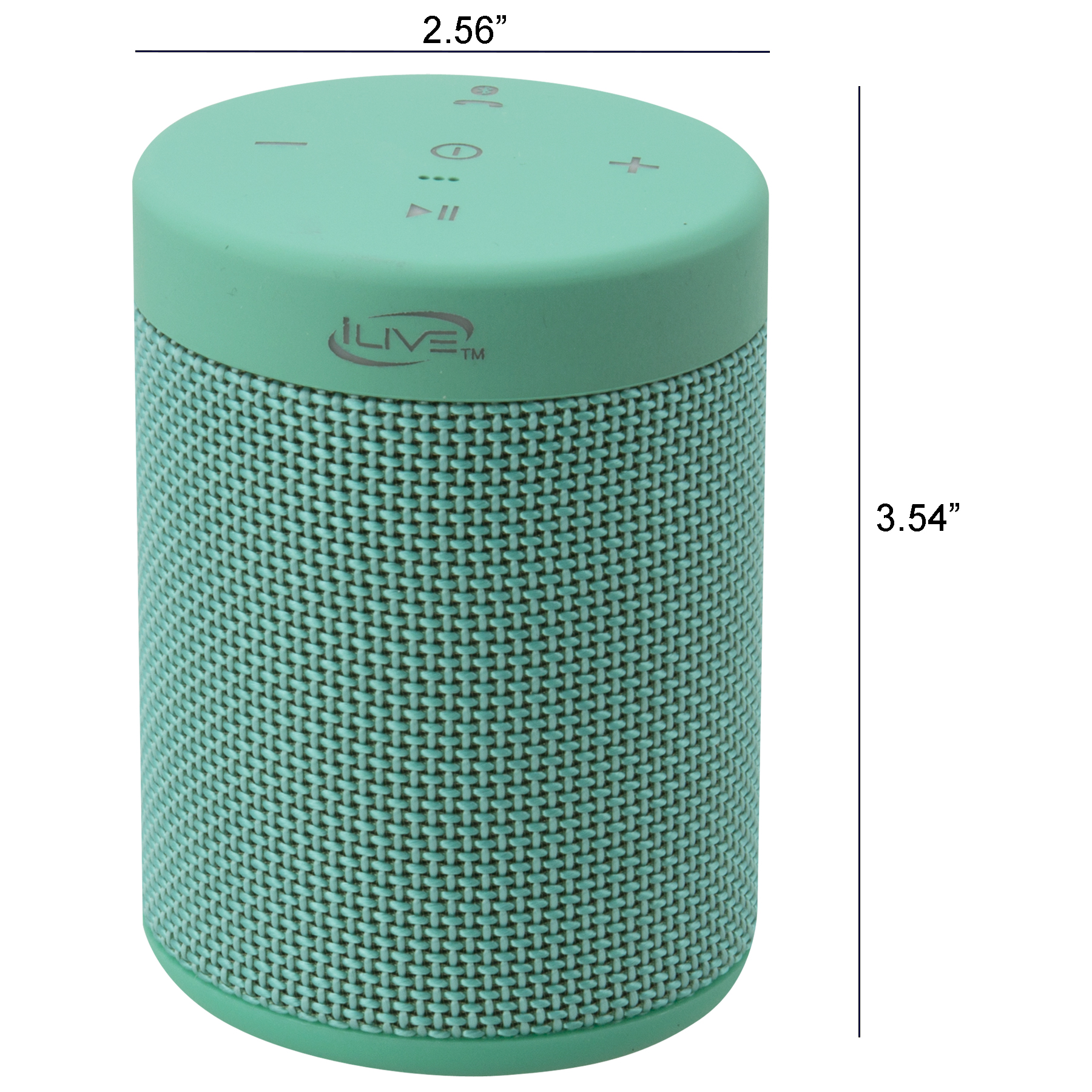iLive Portable Bluetooth Speaker, Turquoise, ISBW108 - image 5 of 11
