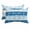 White, variant on Ocean Dolphin Outdoor Pillows for Chaise Lounge Chair Waterproof Lumbar Pillows with Insert&Adjustable Elastic Strap Beach Headrest Pillow Summer Blue Nautical Coastal Waves Pool Pillow 12"x20"