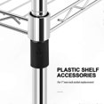 thumbnail image 1 of 1-Inch Post Shelving Clips - 74-Pack Wire Shelf Locks for Replacement Use, 1 of 4