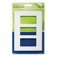 thumbnail image 1 of Plato de pared Leviton 80311-W Decora de 3 elementos, sin tornillos, blanco, 1 of 1