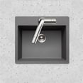 thumbnail image 2 of Houzer Quartztone 25 in Slate Granite Composite Topmount Single Bowl Kitchen Sink - SG-300 SLATE, 2 of 6